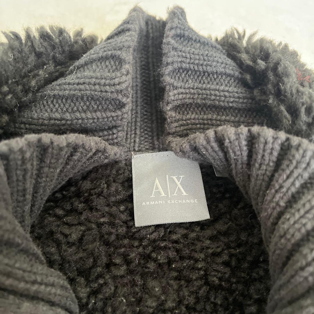 ジャケット・アウター Armani Exchange Knit & Suede Jacket