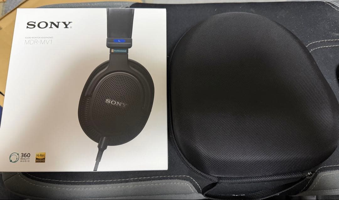 SONY MDR-MV1 有線ヘッドホン&収納ケース