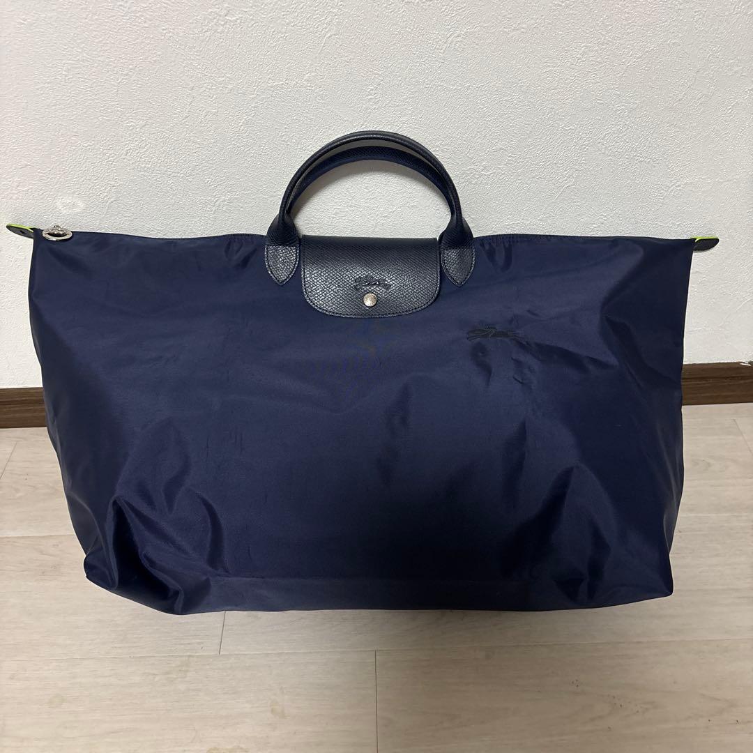 LONGCHAMP ロンシャン ルプリアージュ XL トラベルバッグ ネイビー