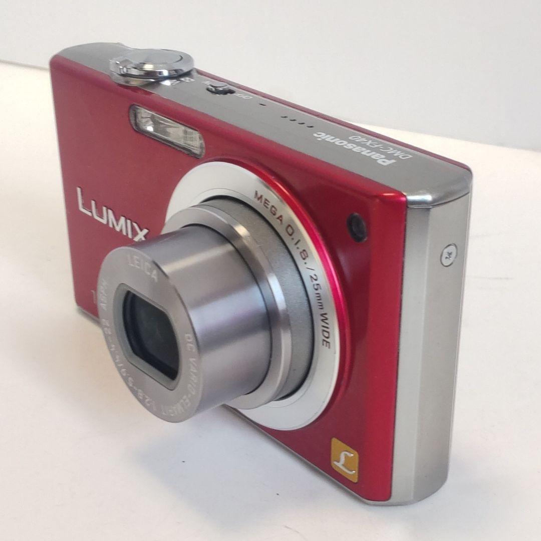 動作確認済み パナソニック LUMIX DMC-FX40 オールドコンデジ