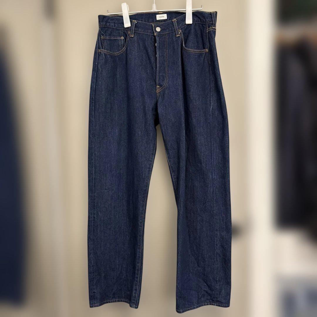 CIOTA ストレートデニム　PTM-1STB