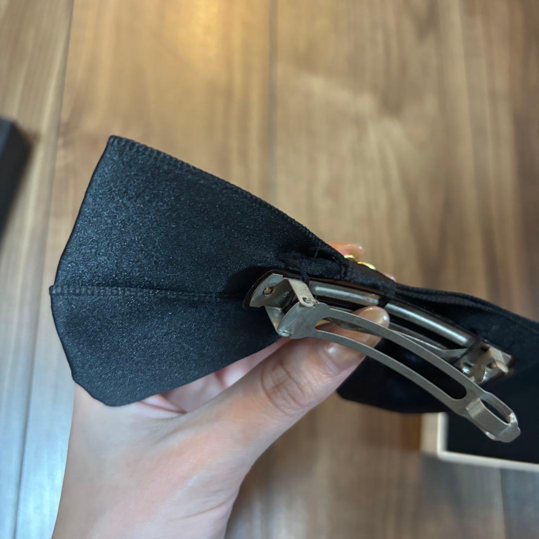 CHANEL シャネル　リボンバレッタ