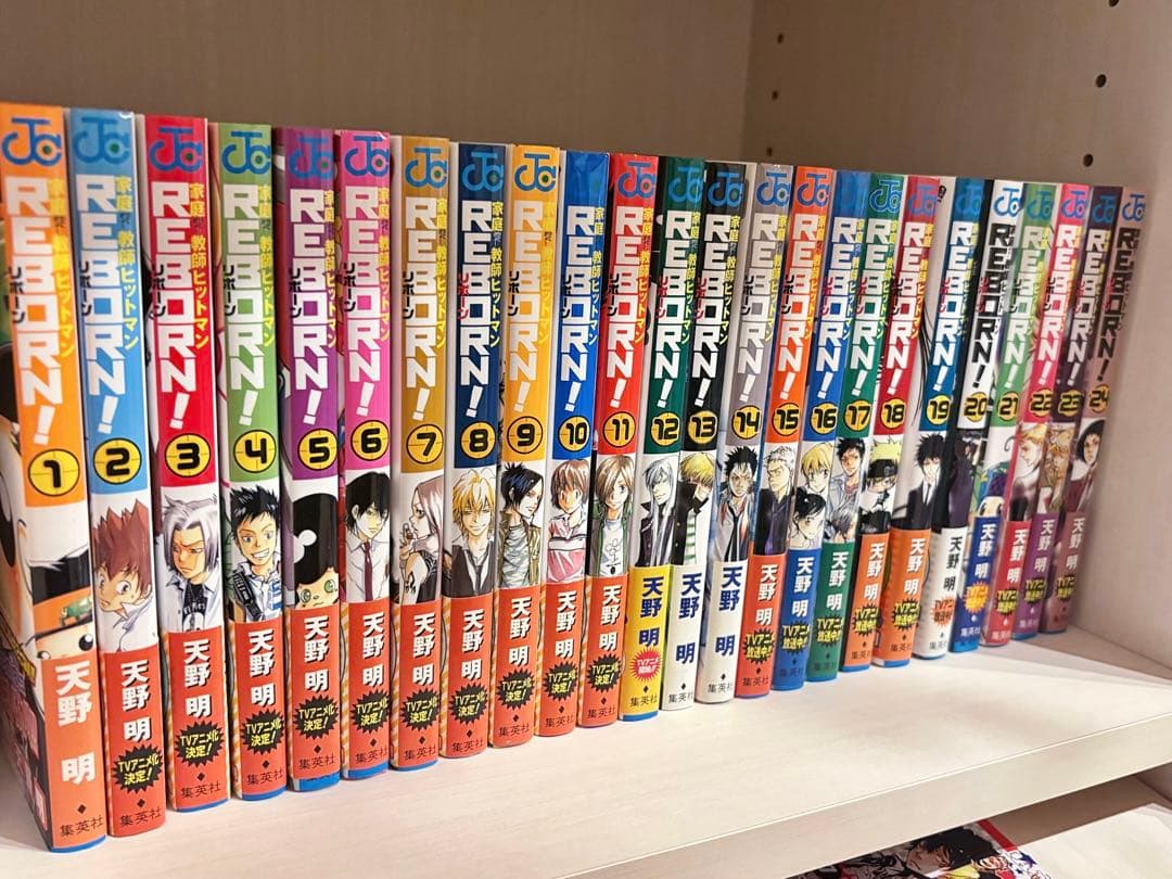 家庭教師ヒットマンREBORN 全巻 12巻〜初版 美品 隠し弾　ファンブック