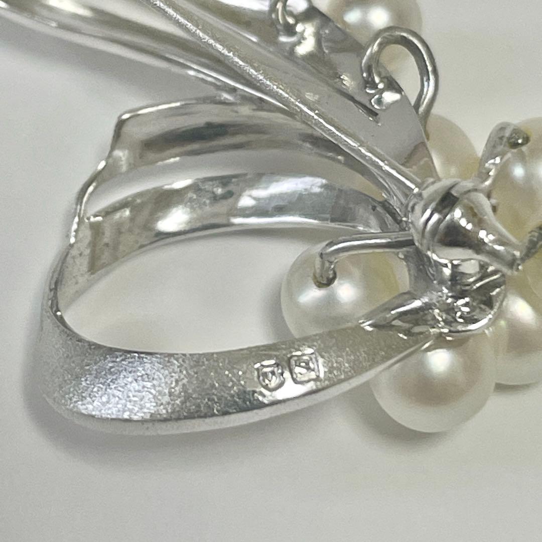 美品✨TASAKI タサキ アコヤ真珠 パール ブローチ コサージュ