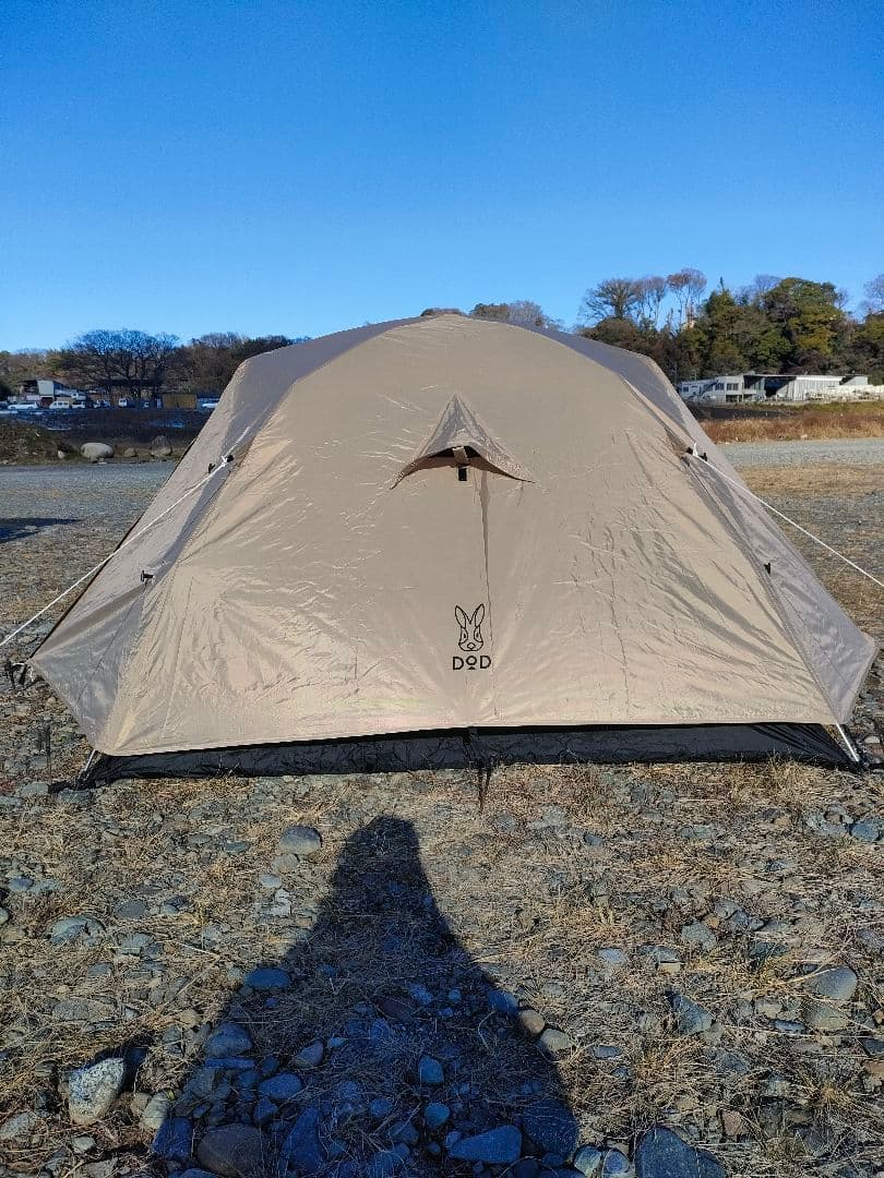DOD ワンタッチ カンガルーテントM　専用フライシート付き