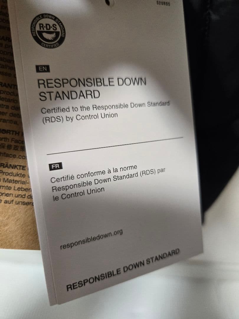 THE NORTH FACE ブラック ダウンジャケット　ヌプシ　ユニセックス