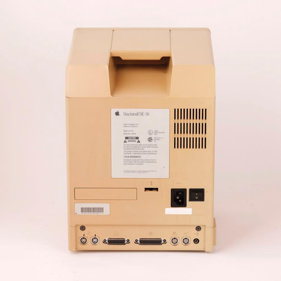 Macintosh SE/30 本体＋キーボード ジャンク品