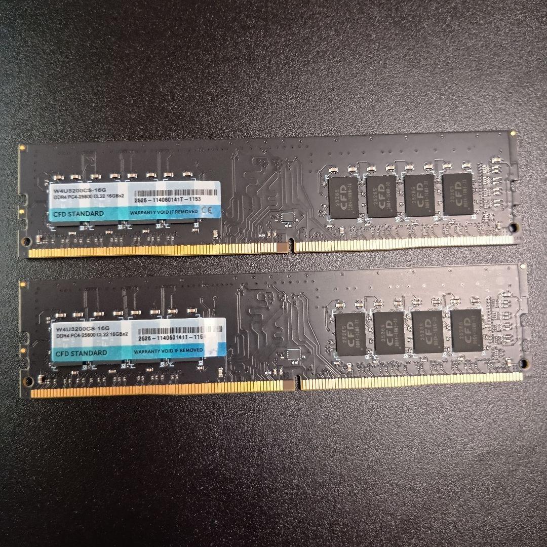 メモリー CFD W4U3200CS-16G DDR4 16GBx2 PC4-25600