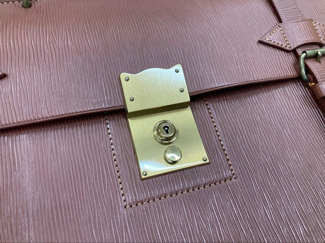 【未使用品】PORTER ダレスバッグ 鍵付き ブラウン ビジネスバッグ