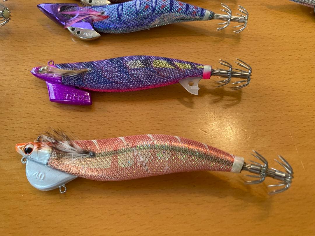 ティップ　エギング　ティップラン　エギ・餌木 18個セット 多色展開