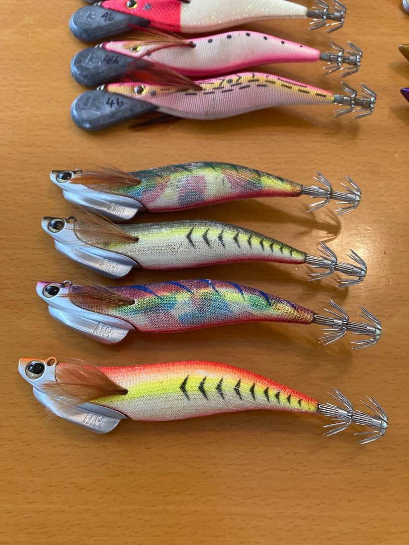 ティップ　エギング　ティップラン　エギ・餌木 18個セット 多色展開