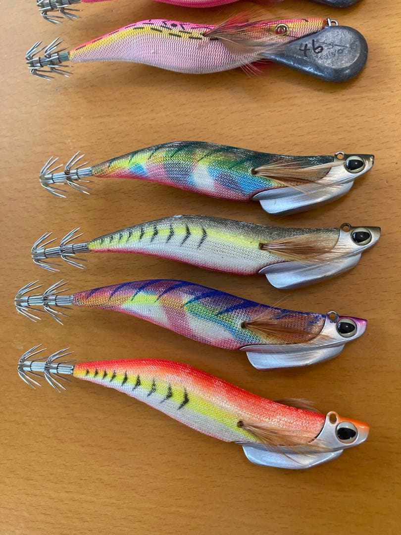 ティップ　エギング　ティップラン　エギ・餌木 18個セット 多色展開