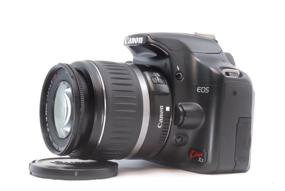 Canon キャノン Kiss X2 /一眼レフカメラ/バッグ付/入門機/軽量