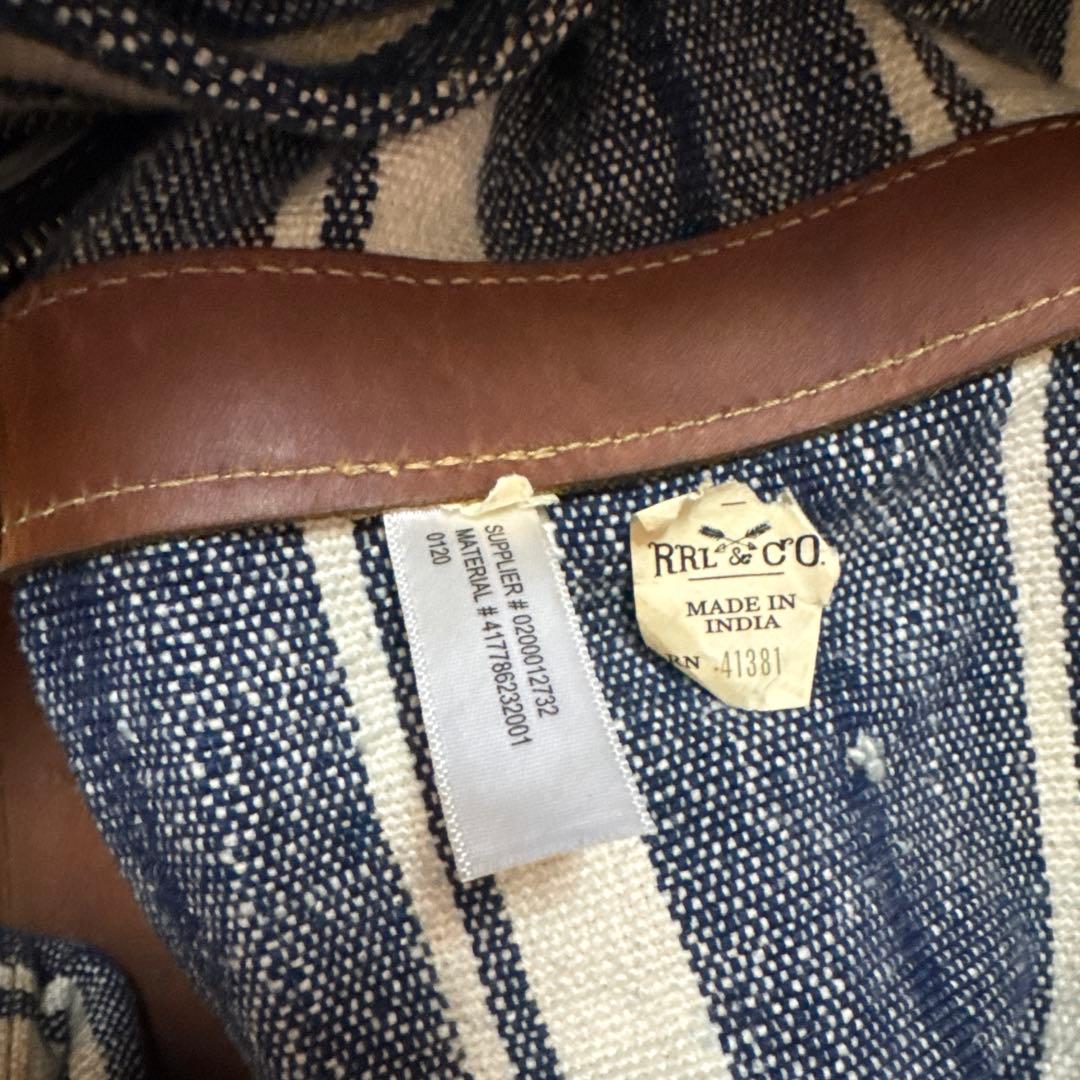 3*1様 RRL ダブルアールエル　トートバッグ　2020年　レザー　美品