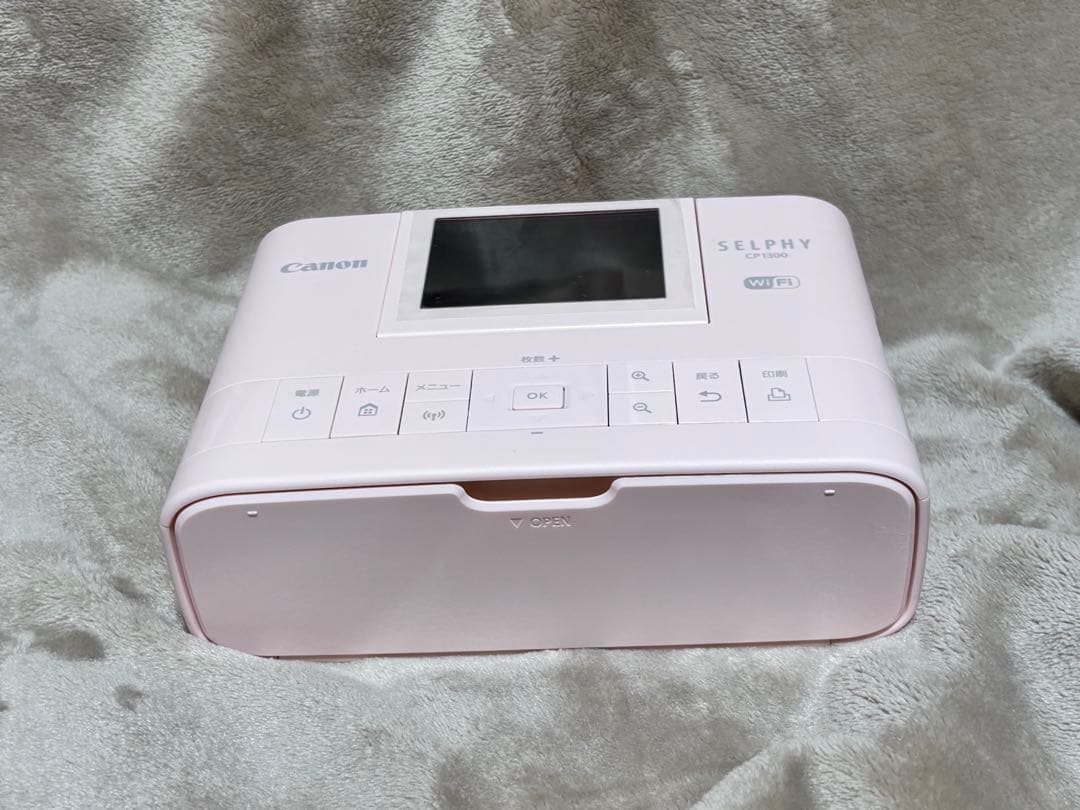 【ほぼ美品】Canon SELPHY CP1300 ピンク 本体
