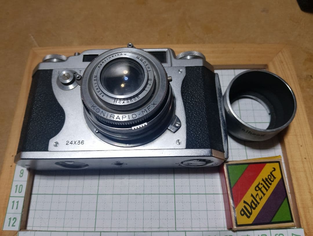 Konica II フィルムカメラ 24X36 付属品付