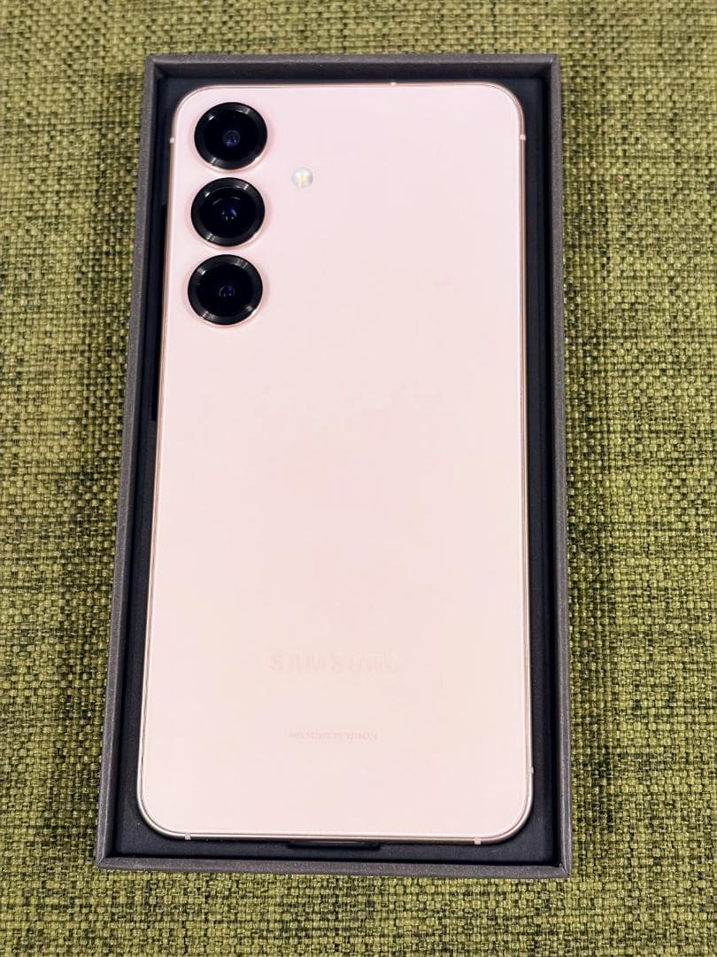 国内版 美品 Galaxy S25 チタニウムピンクゴールド SIMフリー