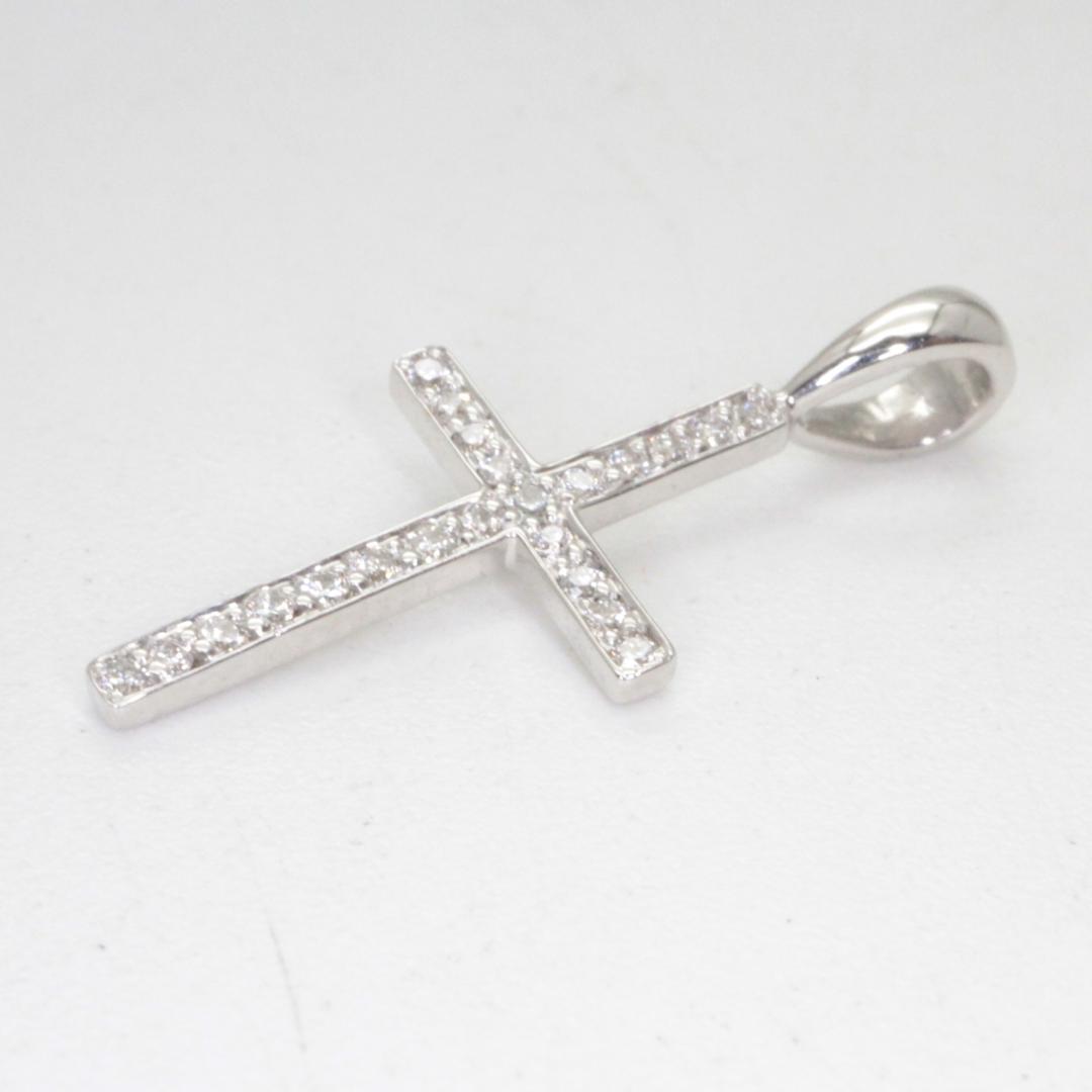 クロフネアイファニー スティンガークロスSダイヤペンダントトップK18WG