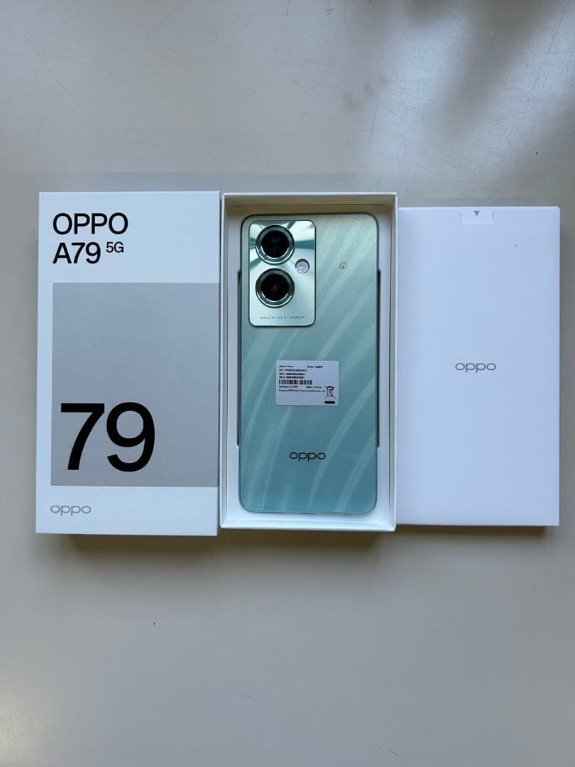 OPPO オッポ A79 5G 128GB グローグリーン
