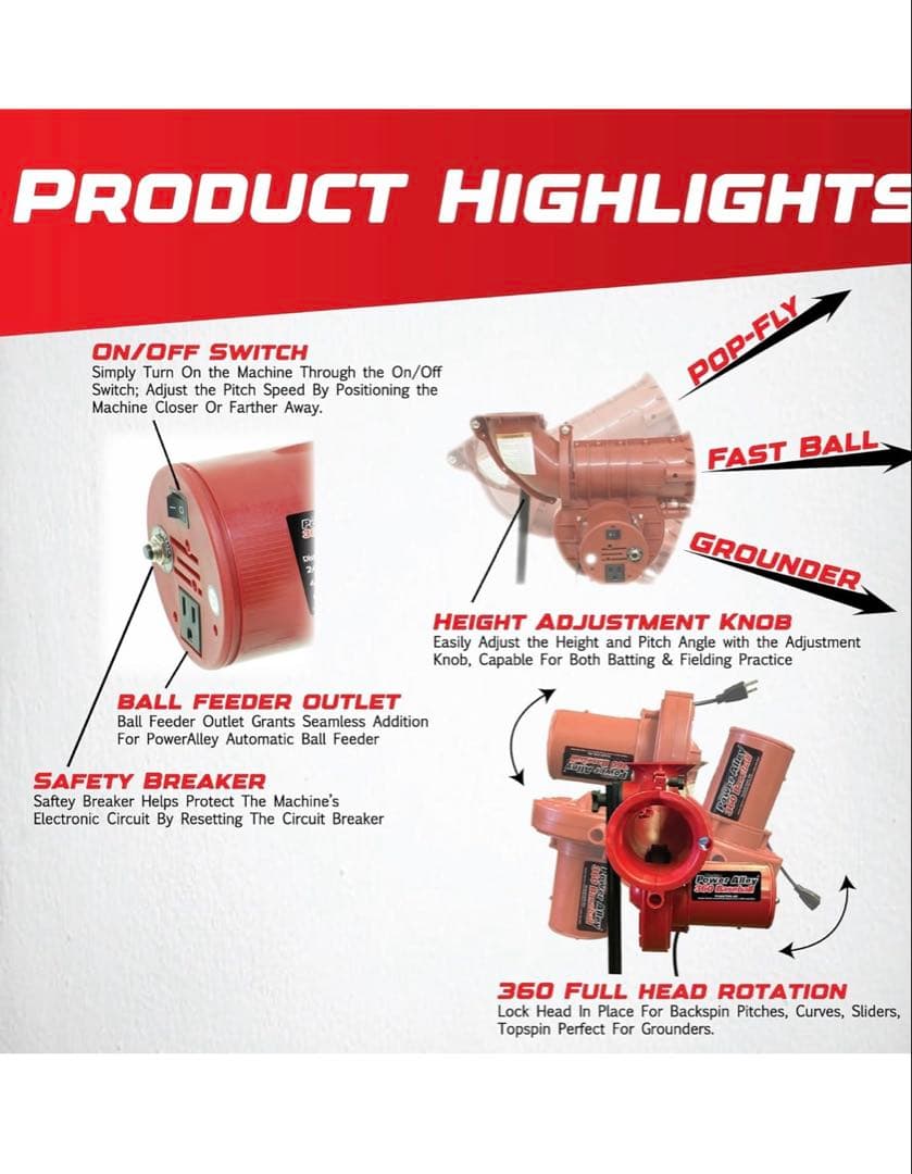 Heater Sports ピッチングマシン