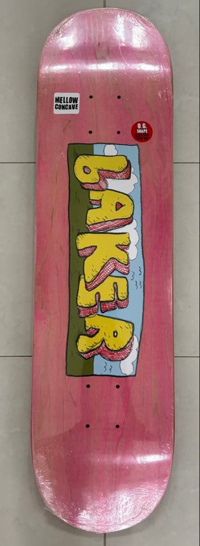 未使用　スケボー　デッキ　ベーカー　ベイカー　BAKER O.G. SHAPE