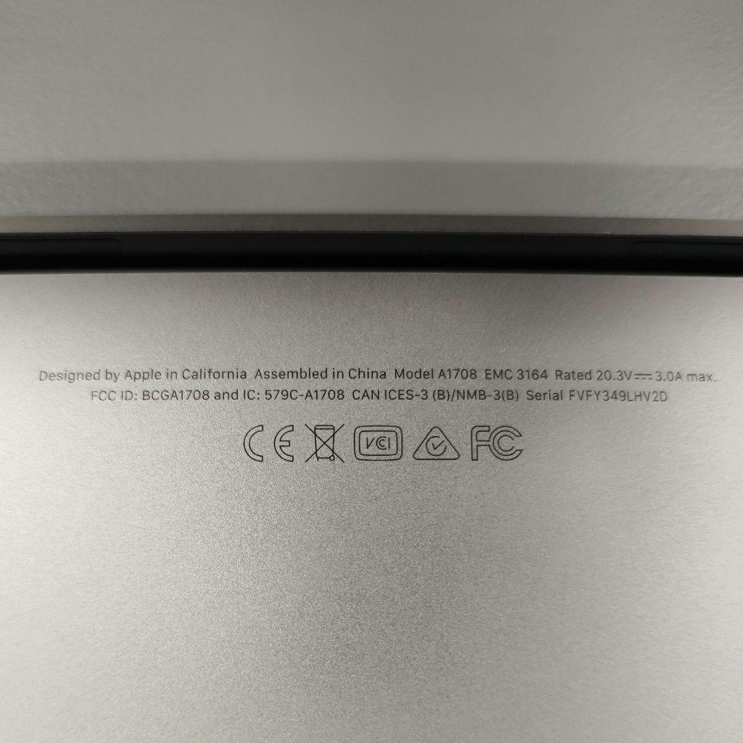 MacBook本体 MacBook Pro A1708