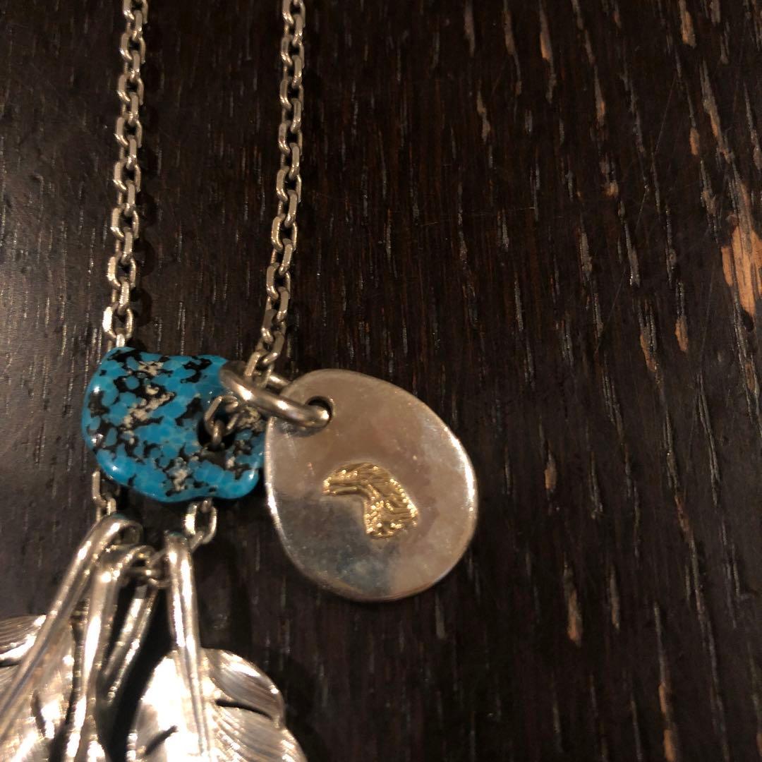 ラリースミス LARRY SMITH カゼキリ フェザー ネックレス