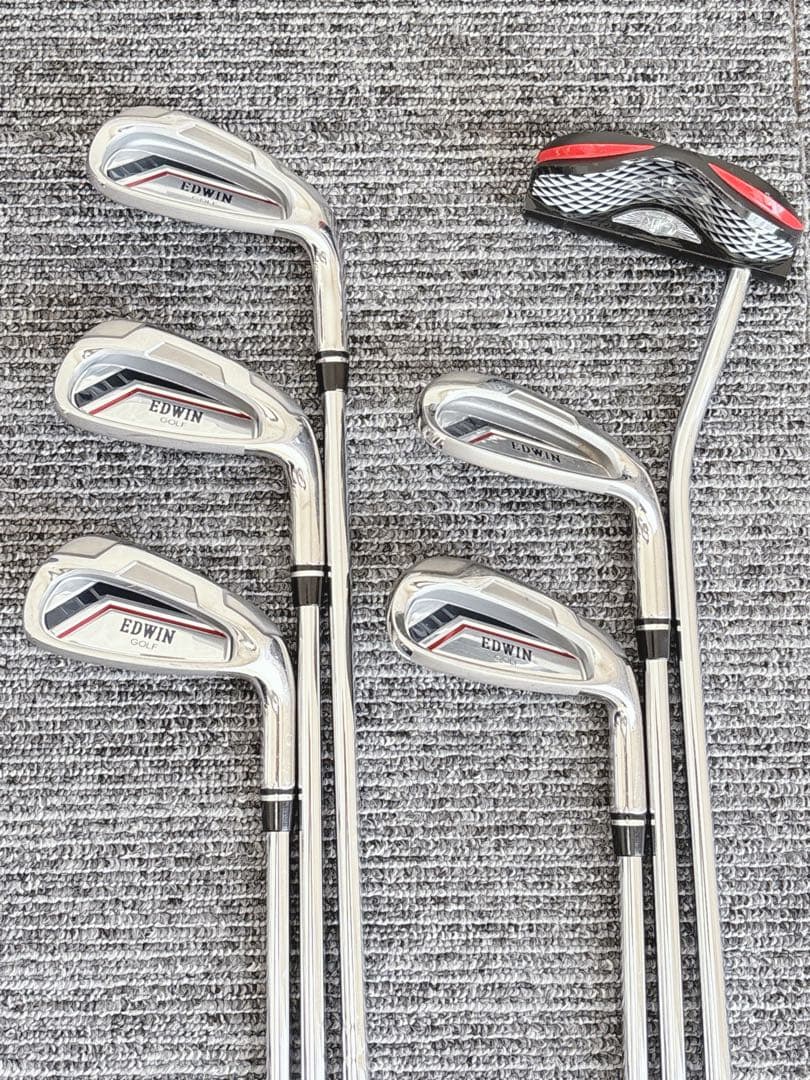 美品❗️超豪華❗kasco/EDWIN コラボ 初心者 優しい メンズゴルフセット