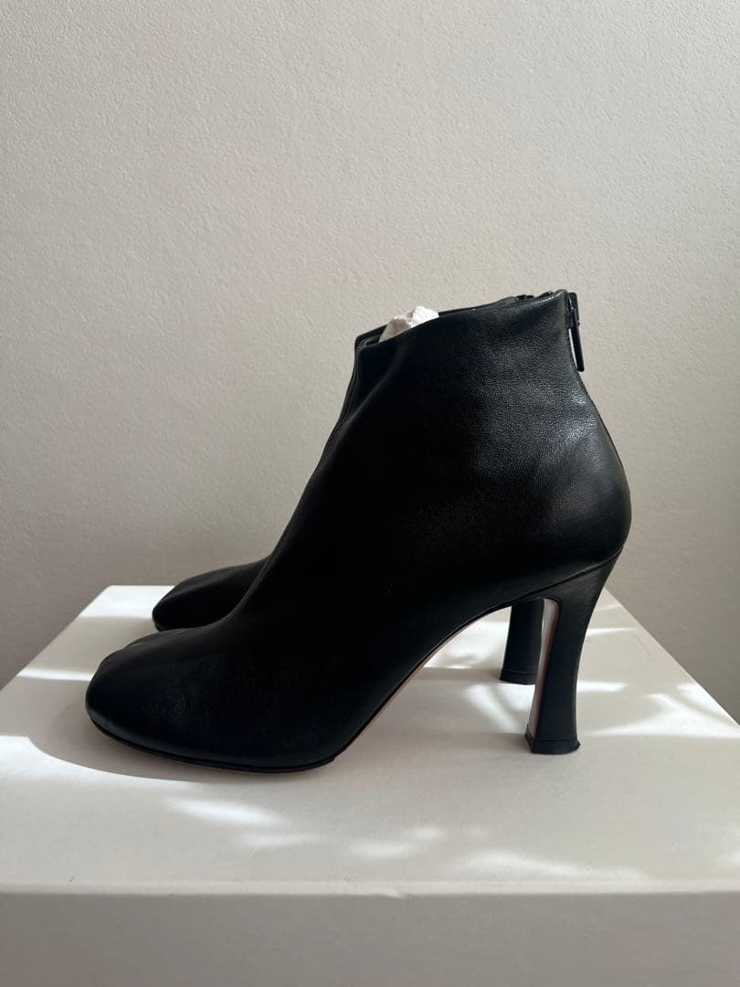 OLD CÉLINE ブラックアンクルブーツ　37 23.5 美品