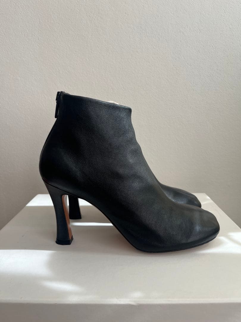 OLD CÉLINE ブラックアンクルブーツ　37 23.5 美品