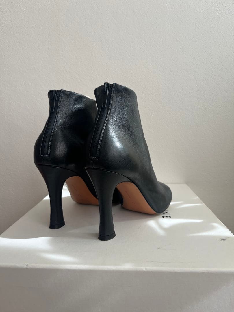 OLD CÉLINE ブラックアンクルブーツ　37 23.5 美品