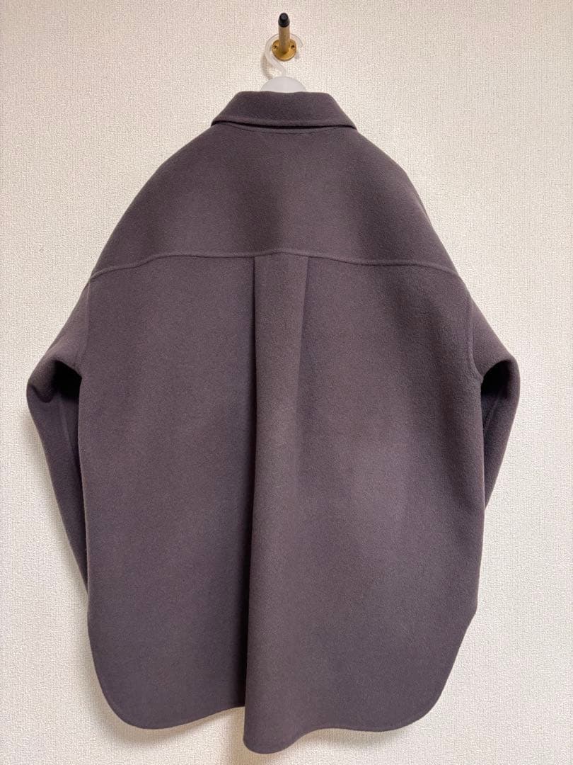 TODAYFUL WOOL SHIRT JACKET スカイブルー36サイズ