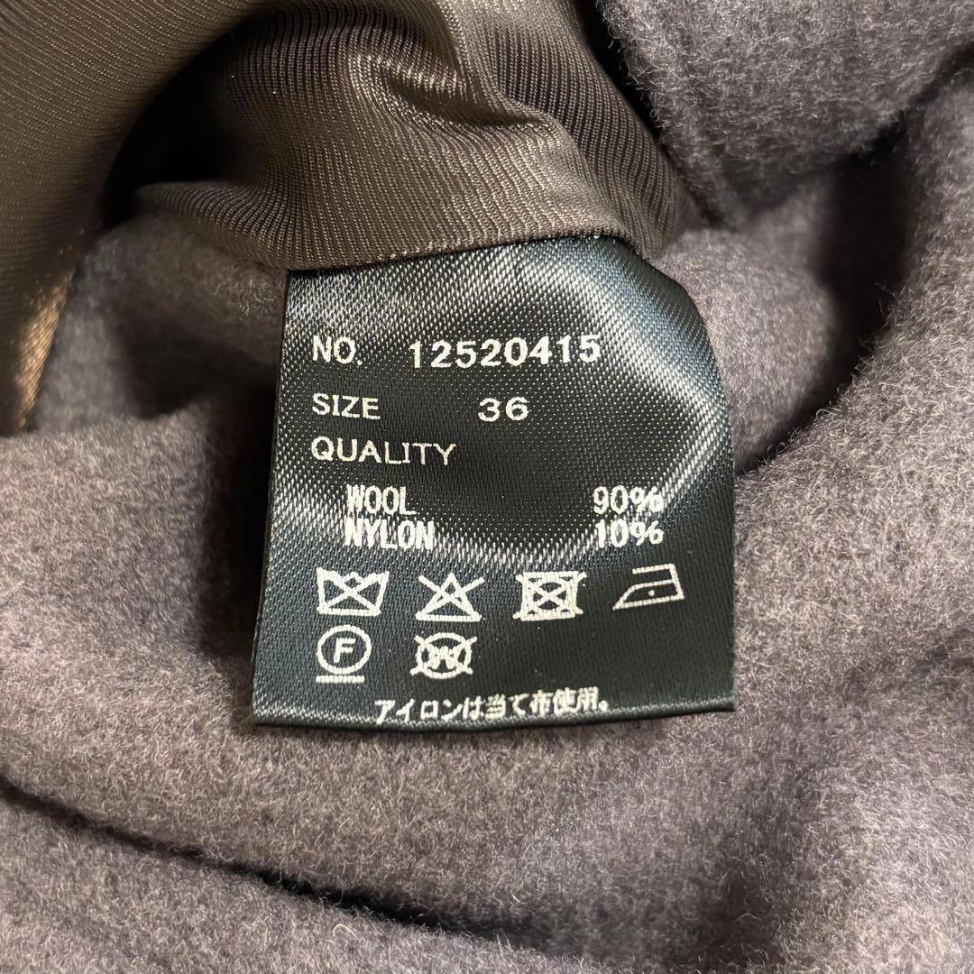 TODAYFUL WOOL SHIRT JACKET スカイブルー36サイズ