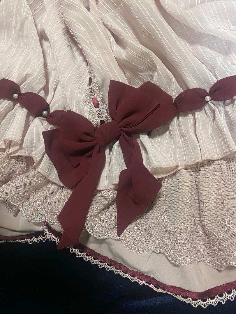 星箱works ワンピース　ピンク　東方Project フリル