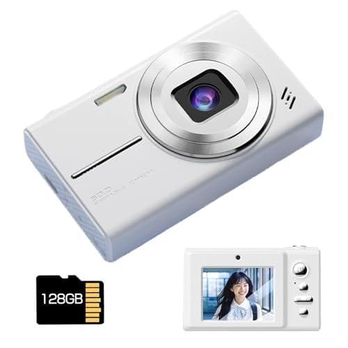 デジタルカメラ, 4K対応, 6800万画素, 2.8インチ液晶, 128GBm