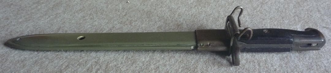 米軍　US　WW2　M1バヨネット（刃身切断タイプ）　鞘とグリップ