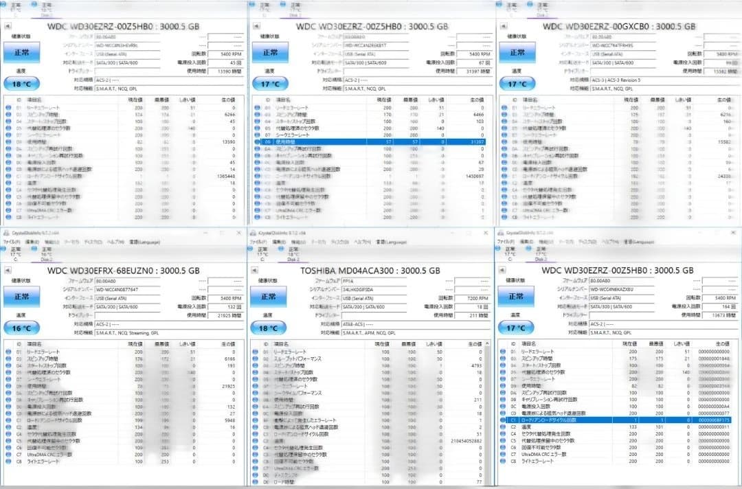【NAS】NETGEAR ReadyNAS 316 18TB（3TB×6）