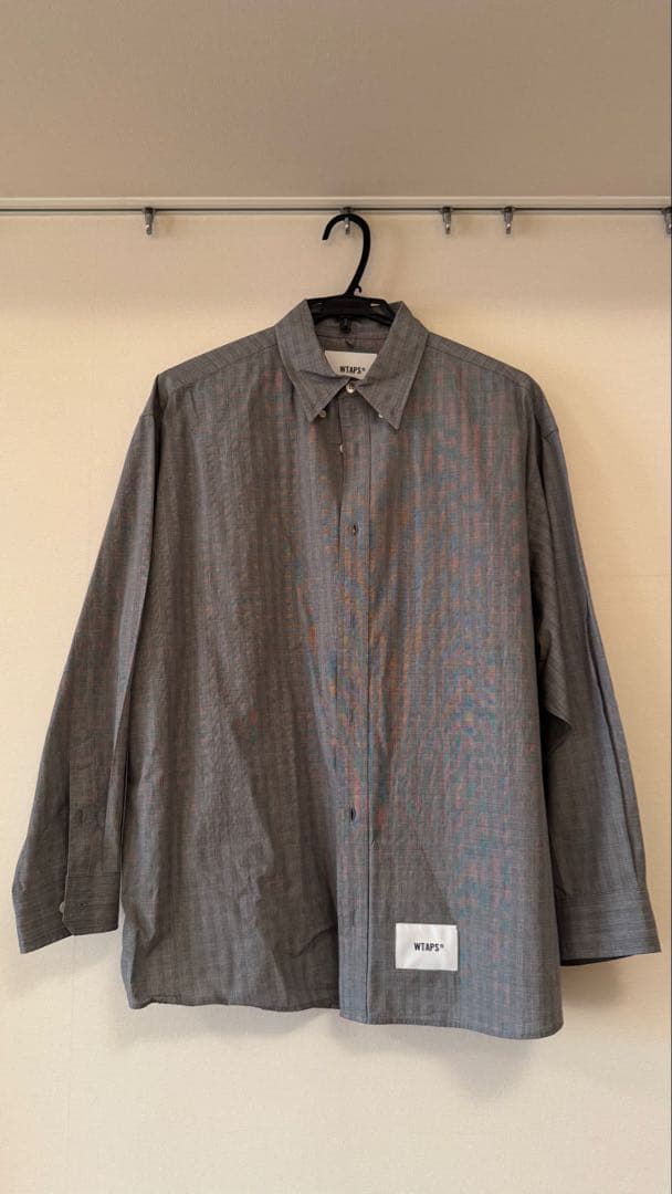 WTAPS ストライプシャツ BROADCLOTH TEXTILE サイズ03