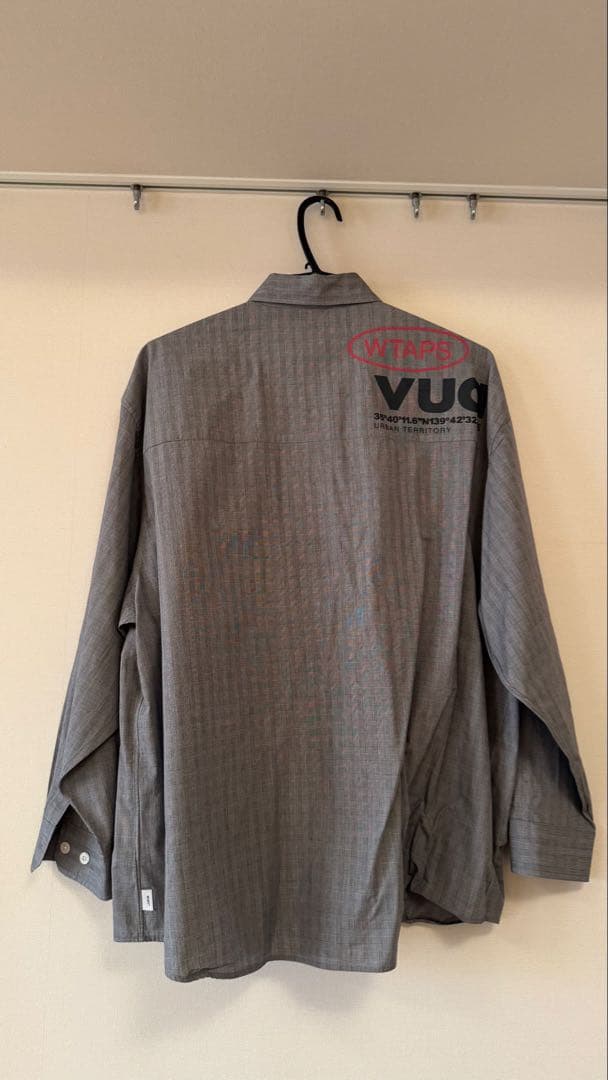 WTAPS ストライプシャツ BROADCLOTH TEXTILE サイズ03