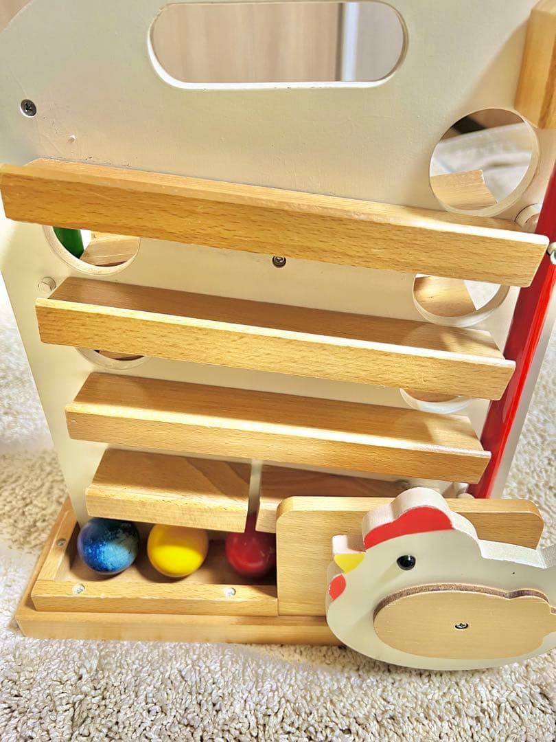 木の知育おもちゃセット　木製７点セット‼️モンテッソーリ