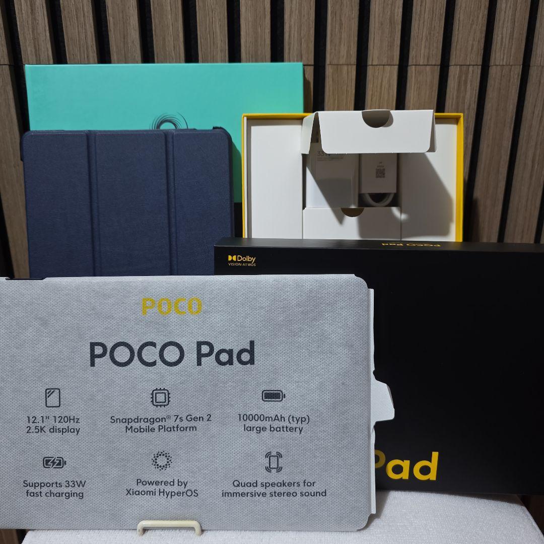 POCO Pad ダークブルー 8GB RAM 256GB ROM