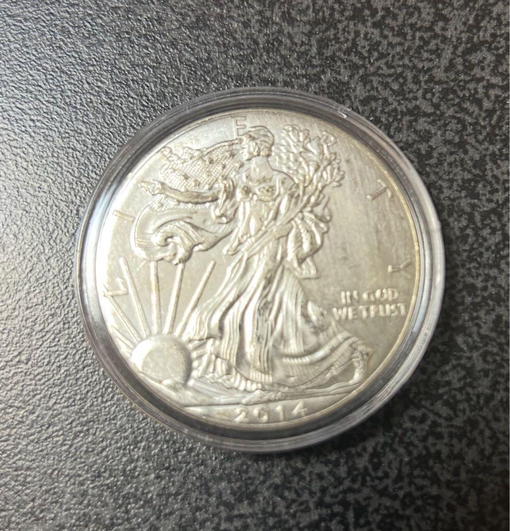 Alpha　　2014年 アメリカイーグル銀貨
