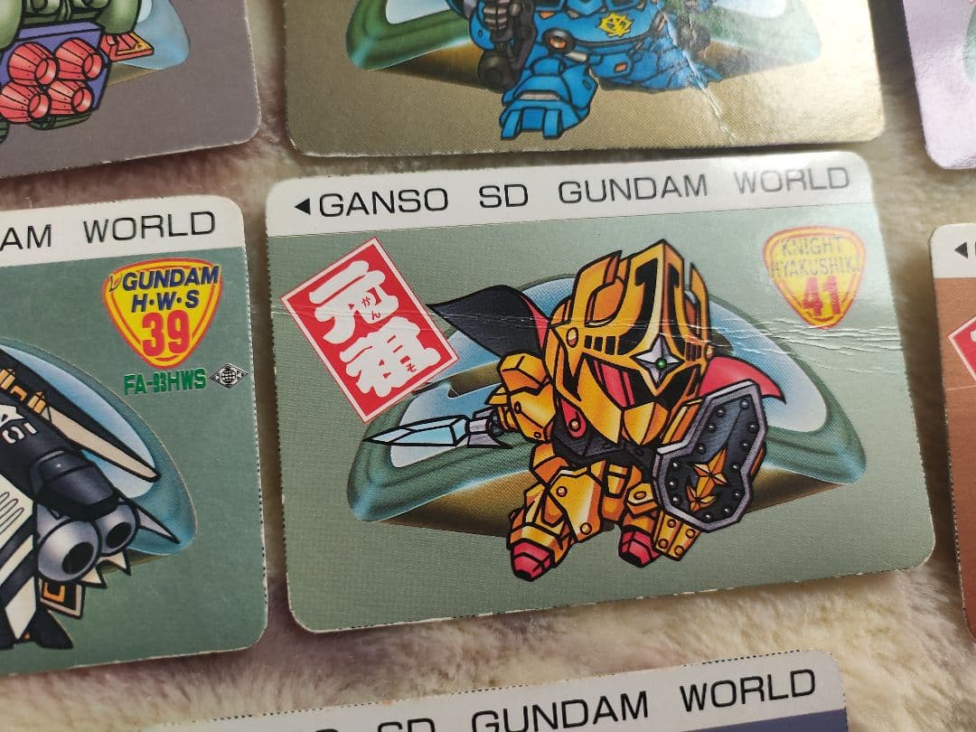元祖sdガンダムワールド　パッケージカード　16種セット
