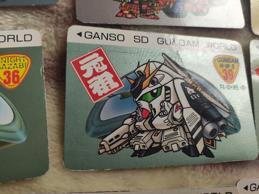 元祖sdガンダムワールド　パッケージカード　16種セット
