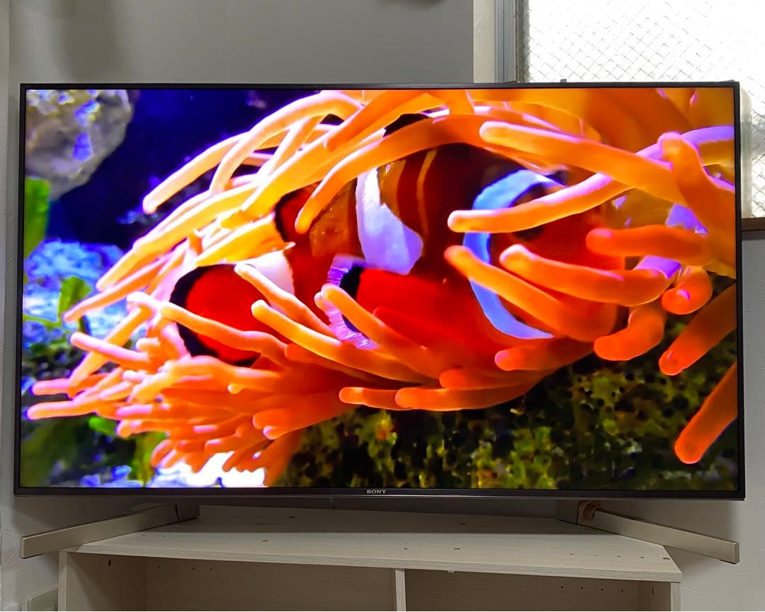 【美品】SONY 49インチ 4Kスマートテレビ KJ-49X9000F