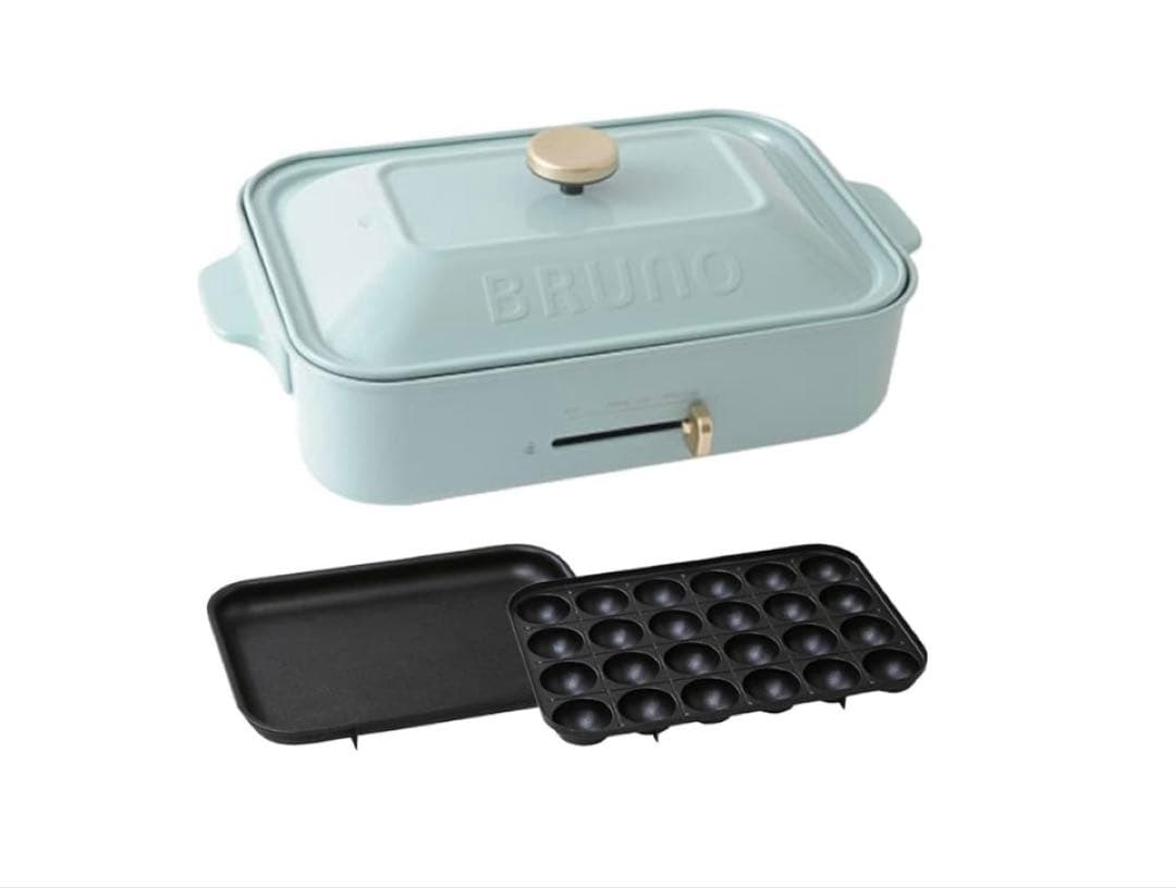 BRUNO/ブルーノ コンパクトホットプレート ブルーグレー BOE021-BG