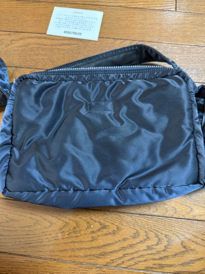 新品未使用　PORTER ヘッドポーター ショルダーバッグ アイアンブルー