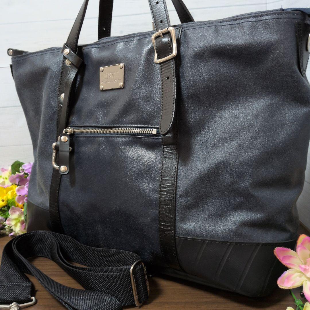 シール×森野帆布　トートバッグ　メンズ　レディース　バッグ　美品