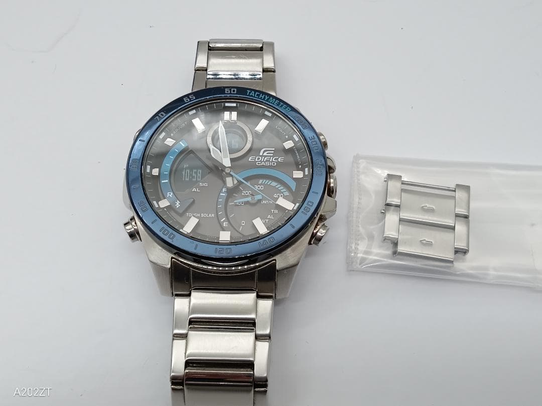 カシオ　CASIO EDIFICE　ECB-900 ブルー　ソーラー