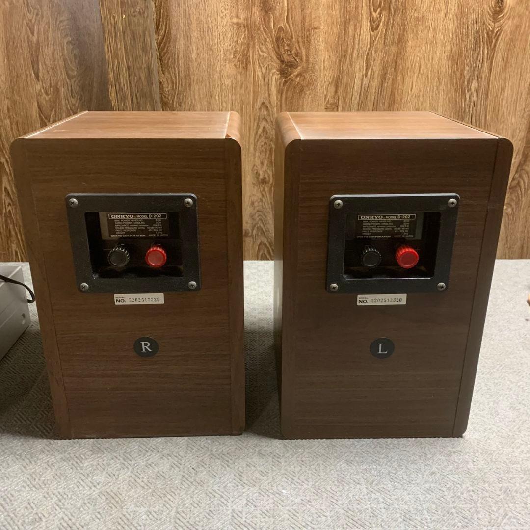 K916 KENWOOD RMD-VC5DVD D-202 スピーカー コンポ